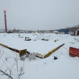 Ход строительства в ЖК «Задонье парк» за Январь — Март 2022 года, 3