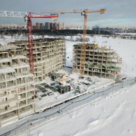 Ход строительства в жилом квартале «СберСити» за Январь — Март 2022 года, 3