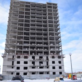 Ход строительства в микрорайоне «Квартал Набережных» за Январь — Март 2022 года, 2