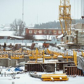 Ход строительства в жилом доме «Чкалов» за Январь — Март 2022 года, 3