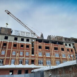 Ход строительства в жилом доме «Виктория» за Январь — Март 2022 года, 2