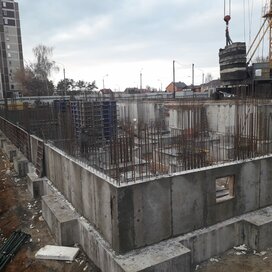Ход строительства в ЖК «На Нахимова» за Октябрь — Декабрь 2021 года, 3