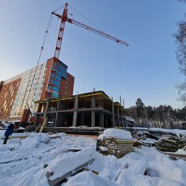 Ход строительства в жилом доме на Адмирала Ушакова, 34А за Январь — Март 2022 года, 4