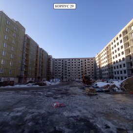 Ход строительства в микрорайоне «Красногорский» за Январь — Март 2022 года, 3