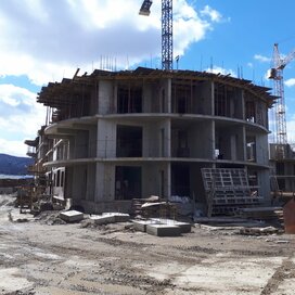 Ход строительства в ЖК «Лебединое озеро» за Январь — Март 2022 года, 1