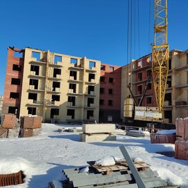 Ход строительства в ЖК «Квартал Победы» за Январь — Март 2022 года, 2