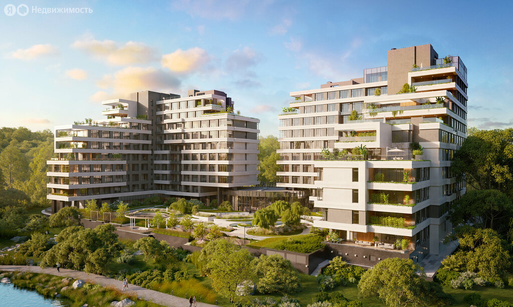 Клубный дом РЕКА - Москва, пр. Мичуринский - от ДОНСТРОЙ — продажа ...