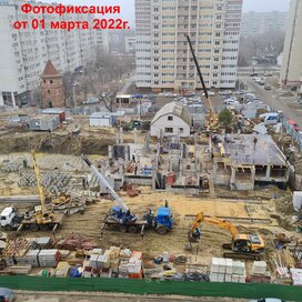 Ход строительства в ЖК «Бух» за Январь — Март 2022 года, 4