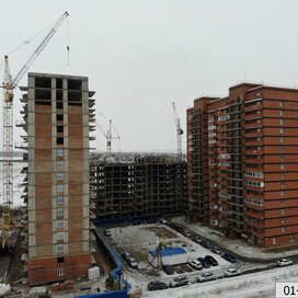 Ход строительства в ЖК «Кедр» за Январь — Март 2022 года, 2