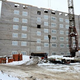 Ход строительства в ЖК «Медовый» за Январь — Март 2022 года, 2