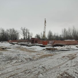 Ход строительства в ЖК «Парковый (ИСК «Новомосковский строитель»)» за Январь — Март 2022 года, 4