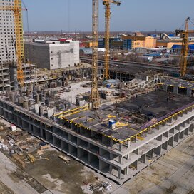 Ход строительства в ЖК «Сердце Сибири» за Апрель — Июнь 2022 года, 4