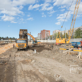 Ход строительства в ЖК «Панорама парк Сосновка» за Апрель — Июнь 2022 года, 3
