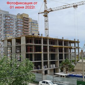 Ход строительства в ЖК «Бух» за Апрель — Июнь 2022 года, 3