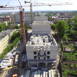 Ход строительства в ЖК «Ампир» за Апрель — Июнь 2022 года, 2