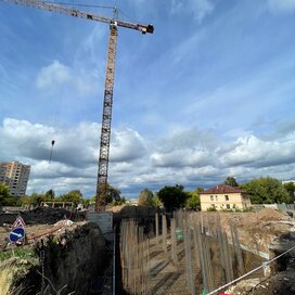 Ход строительства в ЖК «Грани» за Июль — Сентябрь 2022 года, 2