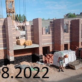 Ход строительства в жилом доме по ул. Зелёная, 1В за Июль — Сентябрь 2022 года, 3