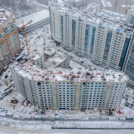 Ход строительства в  «Дом на Васильевском» за Октябрь — Декабрь 2022 года, 2