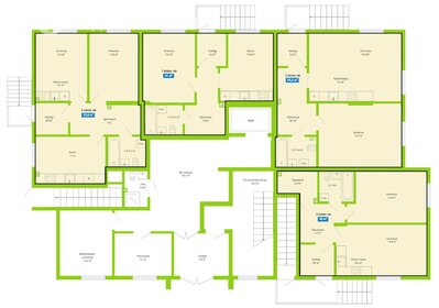 56,6 м², 2-комнатная квартира 5 984 000 ₽ - изображение 68