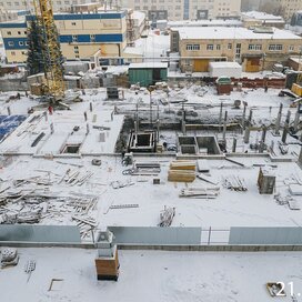 Ход строительства в ЖК «Лесопарковый» за Январь — Март 2023 года, 6