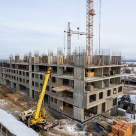 Ход строительства в ЖК «Олимп» за Январь — Март 2023 года, 2