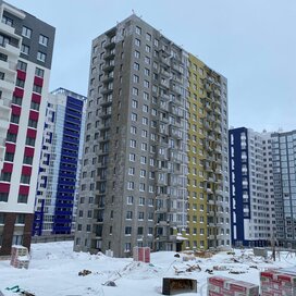 Ход строительства в ЖК «Ежевика» за Октябрь — Декабрь 2022 года, 2