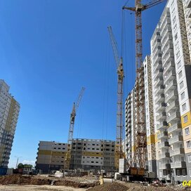 Ход строительства в микрорайоне «Нанжуль-Солнечный» за Июль — Сентябрь 2022 года, 2