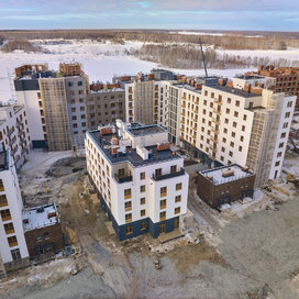 Ход строительства в жилых кварталах «Голос L-Town» за Январь — Март 2023 года, 3