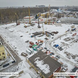 Ход строительства в ЖК «ЛСР. Большая Охта» за Январь — Март 2023 года, 3