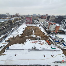 Ход строительства в квартале iD Svetlanovskiy за Январь — Март 2023 года, 1