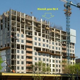 Ход строительства в ЖК «Панова Парк» за Апрель — Июнь 2023 года, 4