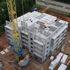 Ход строительства в ЖК «Видный» за Апрель — Июнь 2023 года, 1