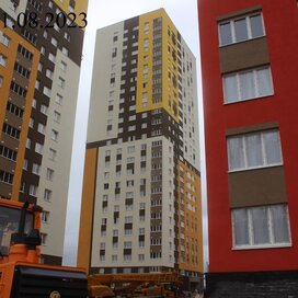 Ход строительства в ЖК «Новая Кузнечиха» за Июль — Сентябрь 2023 года, 1