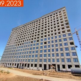 Ход строительства в апарт-комплексе «Движение. Говорово» за Июль — Сентябрь 2023 года, 2