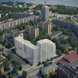 Купить квартиру - студию без ремонта в ЖК «Мегаполис» в Архангельске - изображение 1