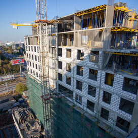 Ход строительства в апарт-комплексе «Октябрьская 98» за Июль — Сентябрь 2023 года, 1