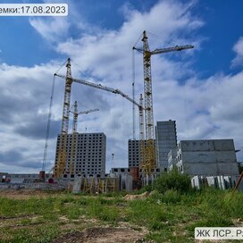 Ход строительства в ЖК «Ржевский парк» за Июль — Сентябрь 2023 года, 6