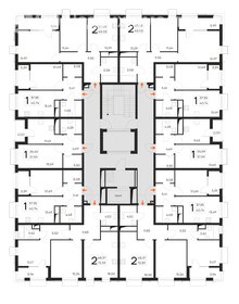 41 м², 1-комнатная квартира 5 400 000 ₽ - изображение 18