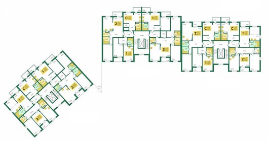 59 м², 2-комнатная квартира 6 990 000 ₽ - изображение 68