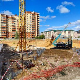 Ход строительства в ЖК Dubrava 2.0 за Июль — Сентябрь 2023 года, 1
