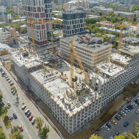 Ход строительства в ЖК «Петровский парк II» за Июль — Сентябрь 2023 года, 4