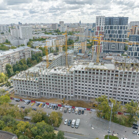 Ход строительства в ЖК «Петровский парк II» за Июль — Сентябрь 2023 года, 2