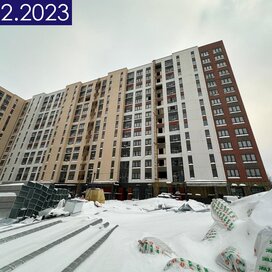 Ход строительства в ЖК «1-й Ленинградский» за Октябрь — Декабрь 2023 года, 6