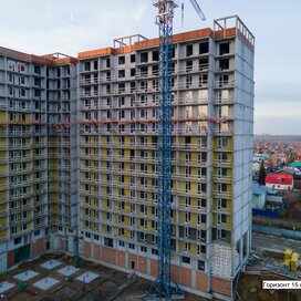 Ход строительства в ЖК «Gorizont» за Октябрь — Декабрь 2023 года, 5