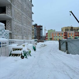 Ход строительства в жилом доме на ул. Чернопрудная-2 за Январь — Март 2024 года, 2