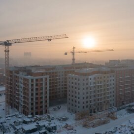 Ход строительства в жилом районе «Пшеница» за Январь — Март 2024 года, 1