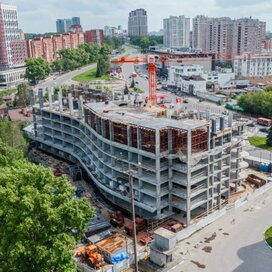 Ход строительства в  «Апартаменты на Родионова» за Апрель — Июнь 2023 года, 2