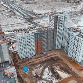 Ход строительства в ЖК «АМГРАД» за Январь — Март 2024 года, 1