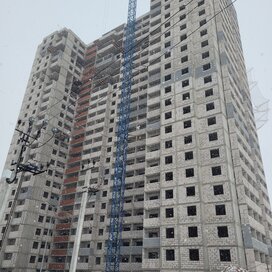 Ход строительства в ЖК «Новоуфимский» за Январь — Март 2023 года, 2