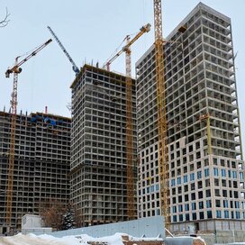 Ход строительства в ЖК «1-й Нагатинский» за Январь — Март 2024 года, 1